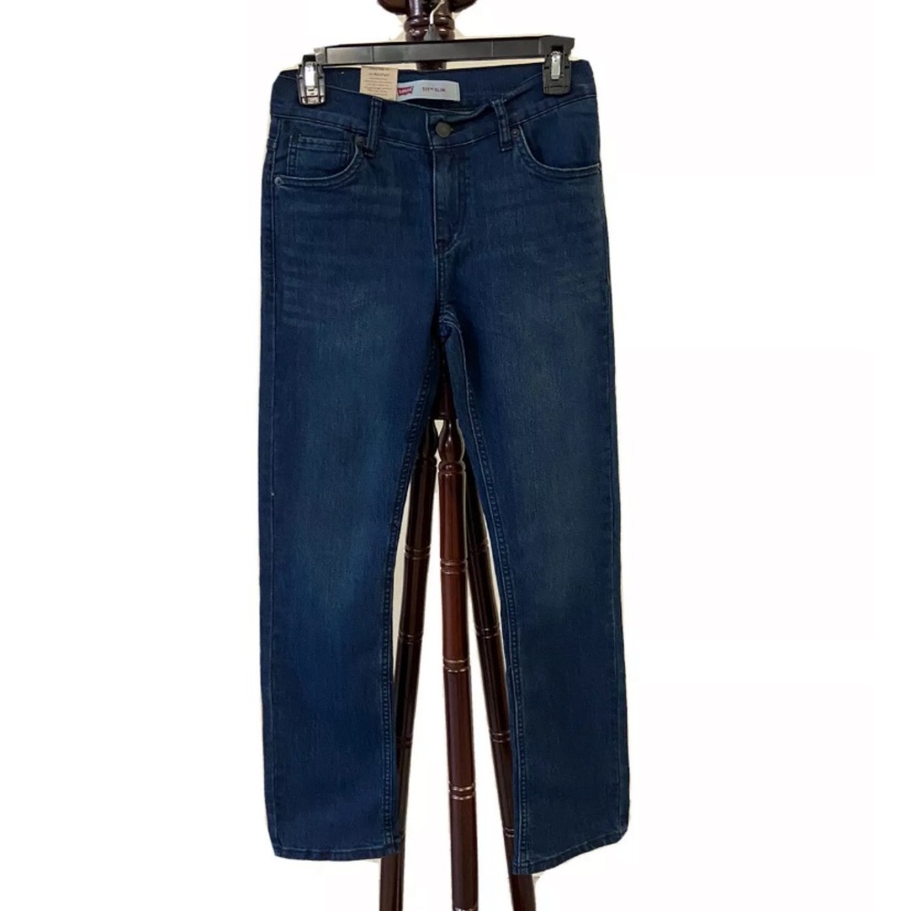 Levi's Mens 511 Slim Stretch Blue Jeans Size 14 Reg 27x 27 NWT